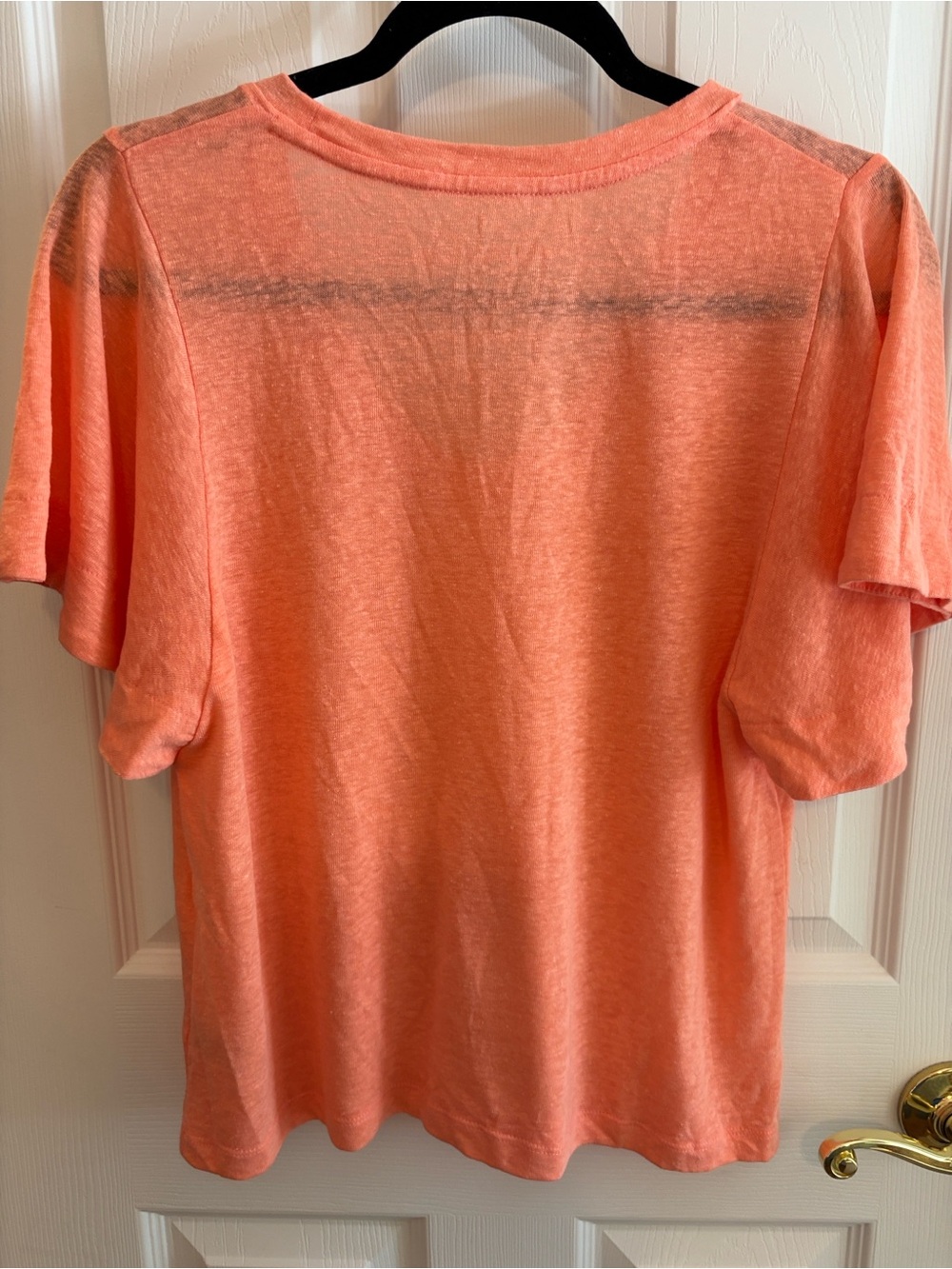 a new day Coral V-Neck Short Sleeve Tee - Picture 6 of 6